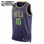 New Orleans Pelicans Trikot Jose Alvarado Nike 2024-25 City Edition Lila Swingman - Kinder